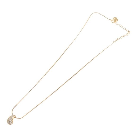 Christian Dior Necklace metal Gold Auth FF4131 - Picture 1 of 11